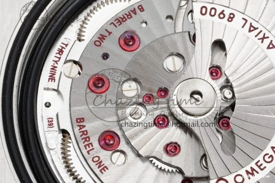 0211 Constellation Black Ceramic SS RG 8F 1:1 Best Edition White Textured Dial on Black Gummy Strap A Sustainable 7804